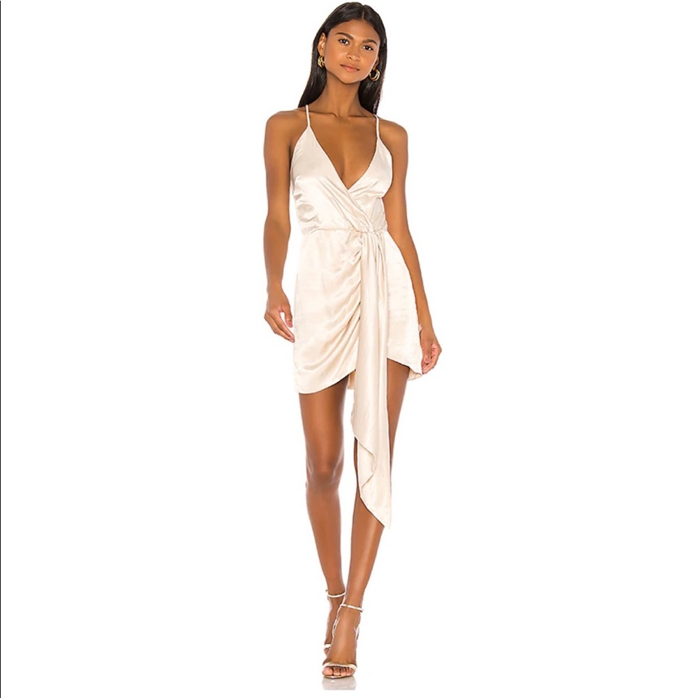 Lovers & Friends Champagne Dress